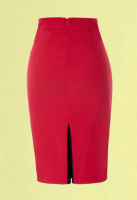 FALDA LÁPIZ ROJA ESTILO PINUP