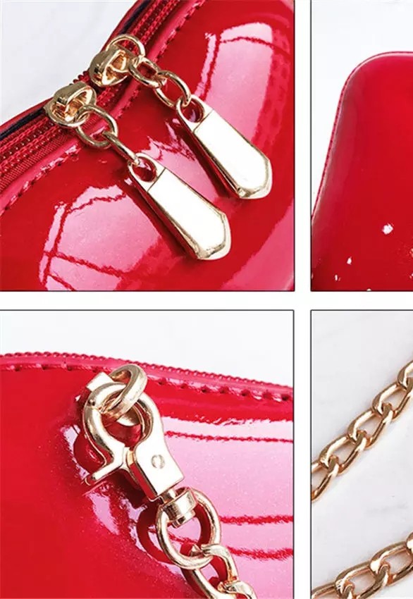 BOLSO PINUP LABIO ROJO