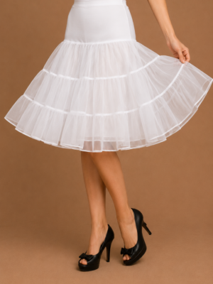CAN CAN BLANCO ORGANZA