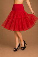 CAN CAN ROJO ORGANZA