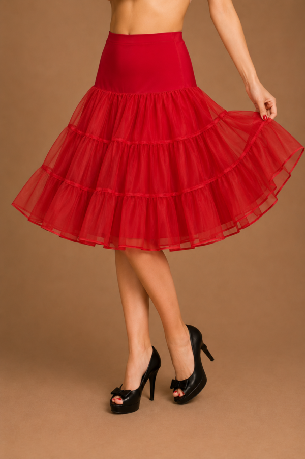 CAN CAN ROJO ORGANZA