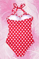BAÑADOR PINUP ESTAMPADO LUNARES