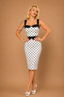 VESTIDO PINUP ROCKABILLY LUNARES