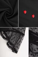 VESTIDO PINUP TUL Y CORAZONES