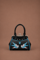 BOLSO NEGRO GOLONDRINAS