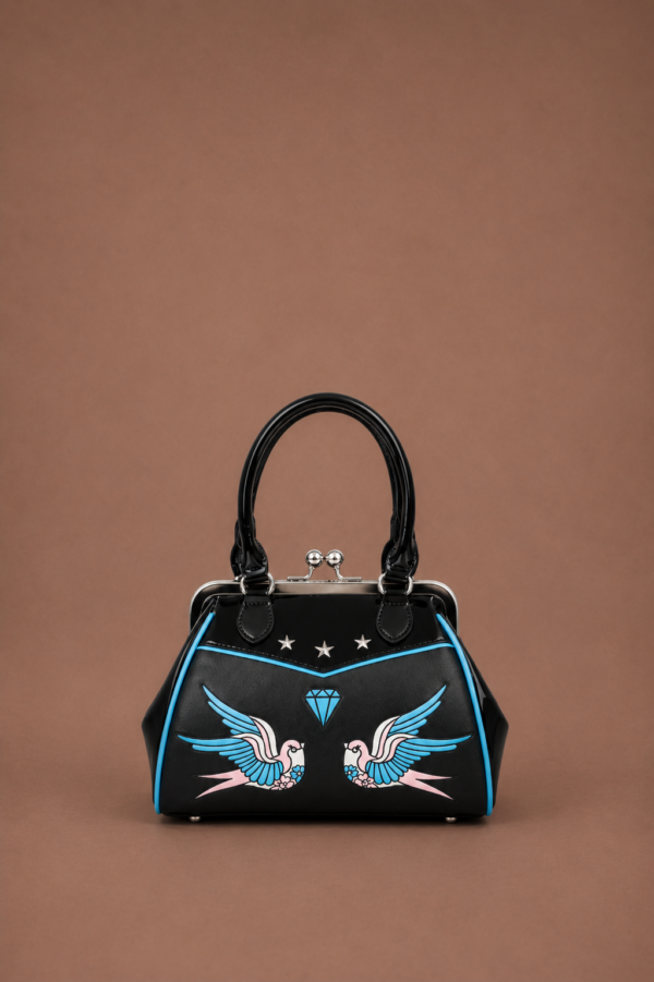 BOLSO NEGRO GOLONDRINAS