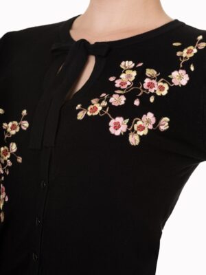 CARDIGAN FLORES Y LAZO BANNED