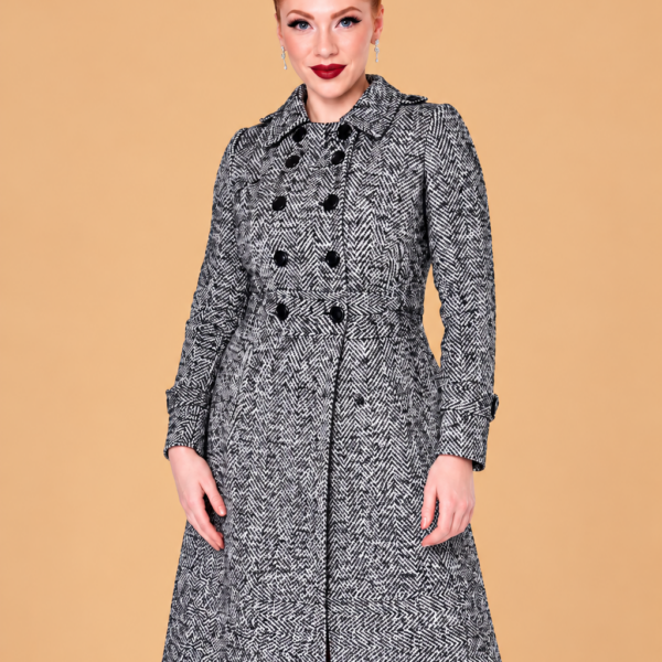 Abrigo pin up espiga voodoo vixen